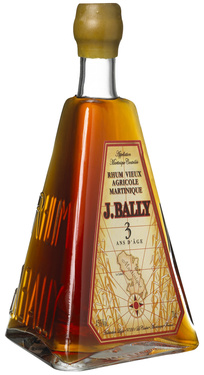 Rhum Agricole Martinique Bally 3 Ans 45% 70cl Bouteille Pyramide