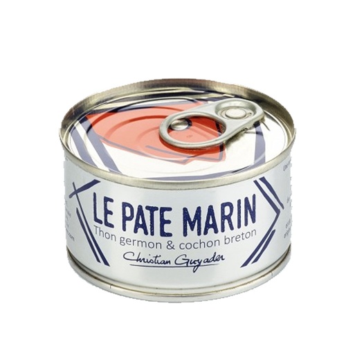 LE PATE MARIN THON BLANC GERMON ET COCHON BRETON GROIX ET NATURE 130G