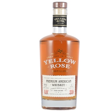 Whisky Americain Texas Yellow Rose 40% 70cl