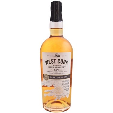 Whiskey Irlande Blend West Cork Cask Strenght 62% 70cl
