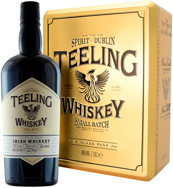 Whiskey Irlande Teeling Small Batch Coffret 2 Verres 46% 70cl