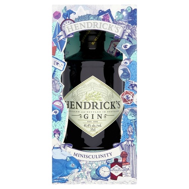 Gin Ecosse Hendricks Minisculinity 41.4% 35cl Sous Etui
