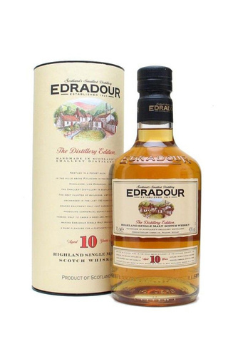 WHISKY ECOSSE HIGHLANDS SINGLE MALT EDRADOUR 10 ANS 40% 70CL
