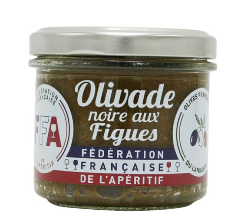 FEDERATION FRANCAISE DE L'APERITIF OLIVADE NOIRE AUX FIGUES (OLIVES FR) 100G