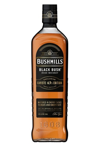 WHISKEY IRLANDE BLEND BUSHMILLS BLACK BUSH CAVISTE EDITION 43% 70CL