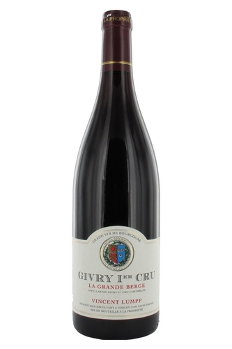 AOP GIVRY 1ER CRU LA GRANDE BERGE ROUGE DOMAINE LUMPP 2022