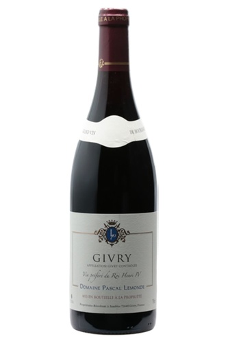 AOP GIVRY Rouge DOMAINE PASCAL LEMONDE 2022