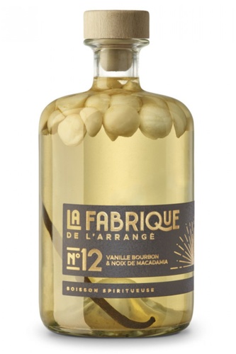 PUNCH AU RHUM AOC DE MART VANILLE BOURBON NOIX DE MACADAMIA LA FABRIQUE 31% 70CL
