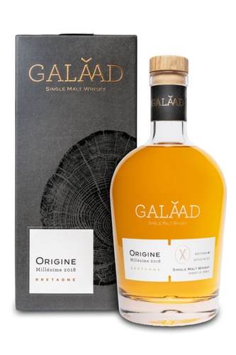 WHISKY FRANCE GALAAD SINGLE MALT ORIGINE 2020 44,5% 70CL