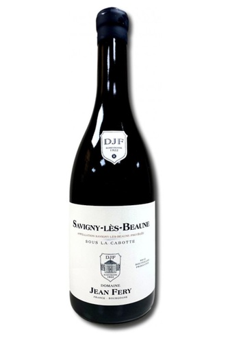 AOP SAVIGNY LES BEAUNE ROUGE SOUS LA CABOTTE JEAN FERY 2020 BIO