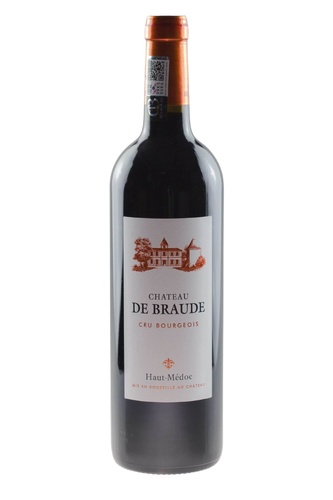 AOP HAUT MEDOC CHATEAU DE BRAUDE CRU BOURGEOIS 2016