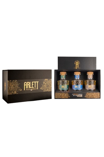 WHISKY FRANCE ARLETT COFFRET 3X20CL 46%