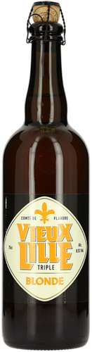 BIERE FRANCE VIEUX LILLE TRIPLE BLONDE 0.75 8,5%