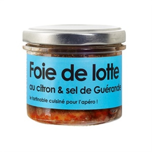 FOIE DE LOTTE AU CITRON & SEL DE GUERANDE 80g