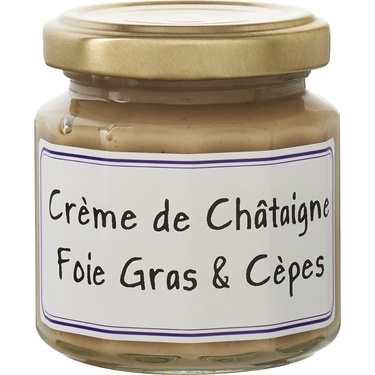 Creme Chataigne Foie Gras / Cepes Specialite Salee Epicurien