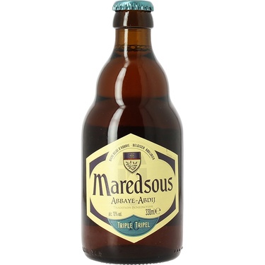 Biere Belgique Abbaye Maredsous Triple 0.33 10%