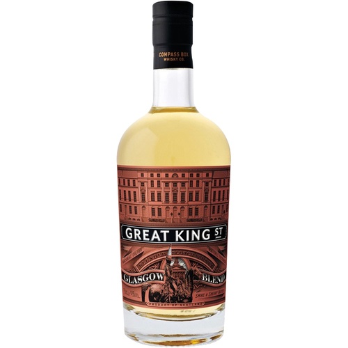 WHISKY ECOSSE BLEND GREAT KING STREET GLASGOW 43% 50CL