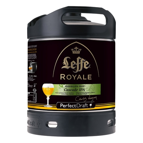 PERFECT DRAFT 6L BELGIQUE LEFFE CASCADE IPA 7.5%