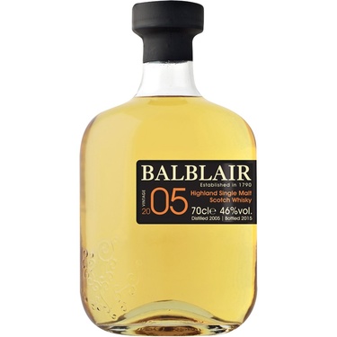 Whisky Ecosse Highlands Single Malt Balblair 2005 46% 70cl